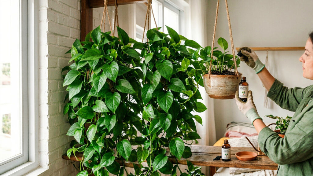 Folhas amarelas na jibóia indicam problemas e pode estar matando sua planta