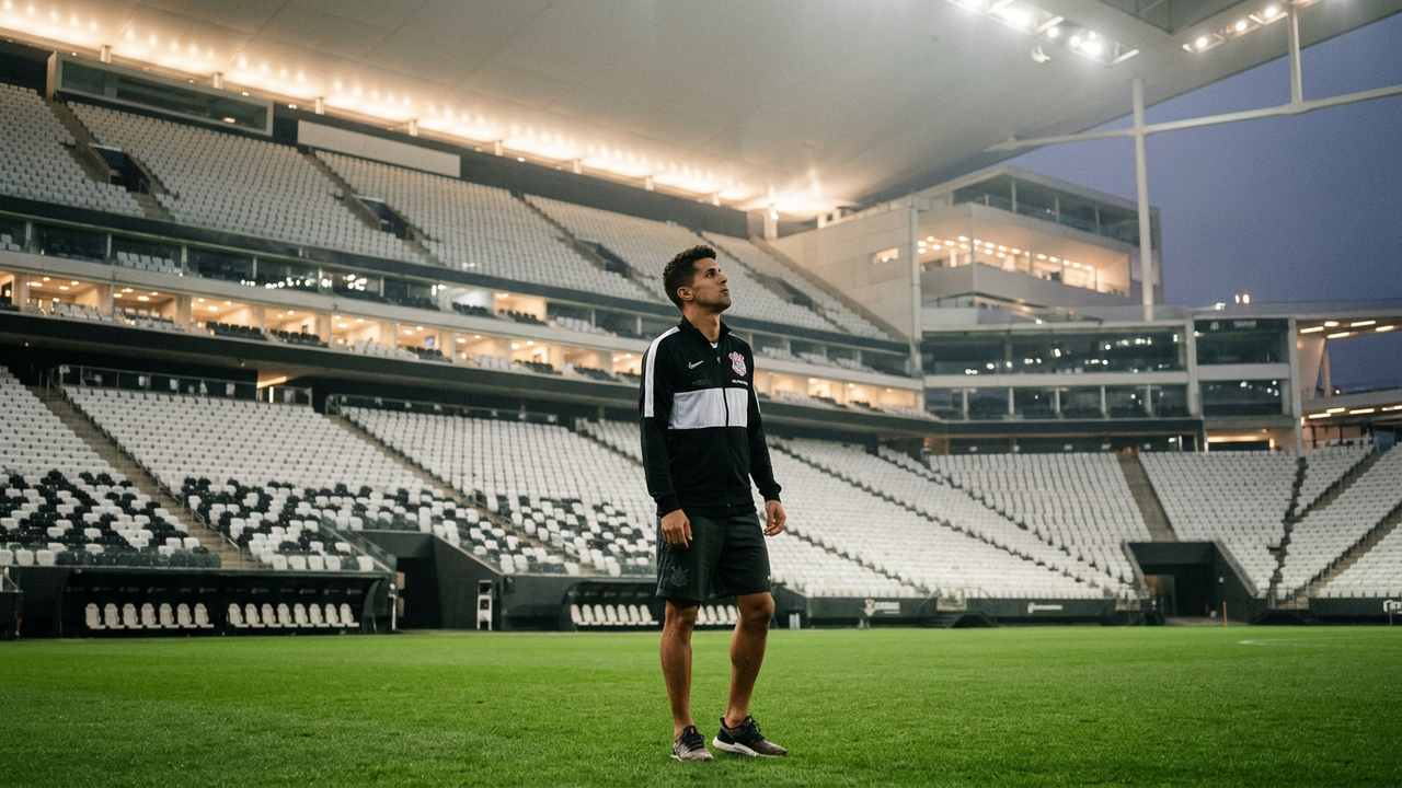 Lateral do Barcelona se aproxima do Corinthians após visita ao estádio e despertou interesse da torcida