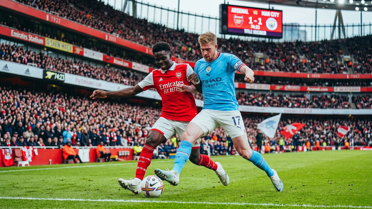 Manchester City pressiona o Arsenal na disputa da Premier League, e Pep Guardiola aponta os Gunners como o melhor time da Europa