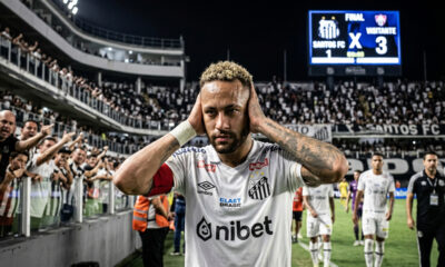 Neymar protagoniza polêmica nas redes sociais após derrota do Santos por 3 a 2