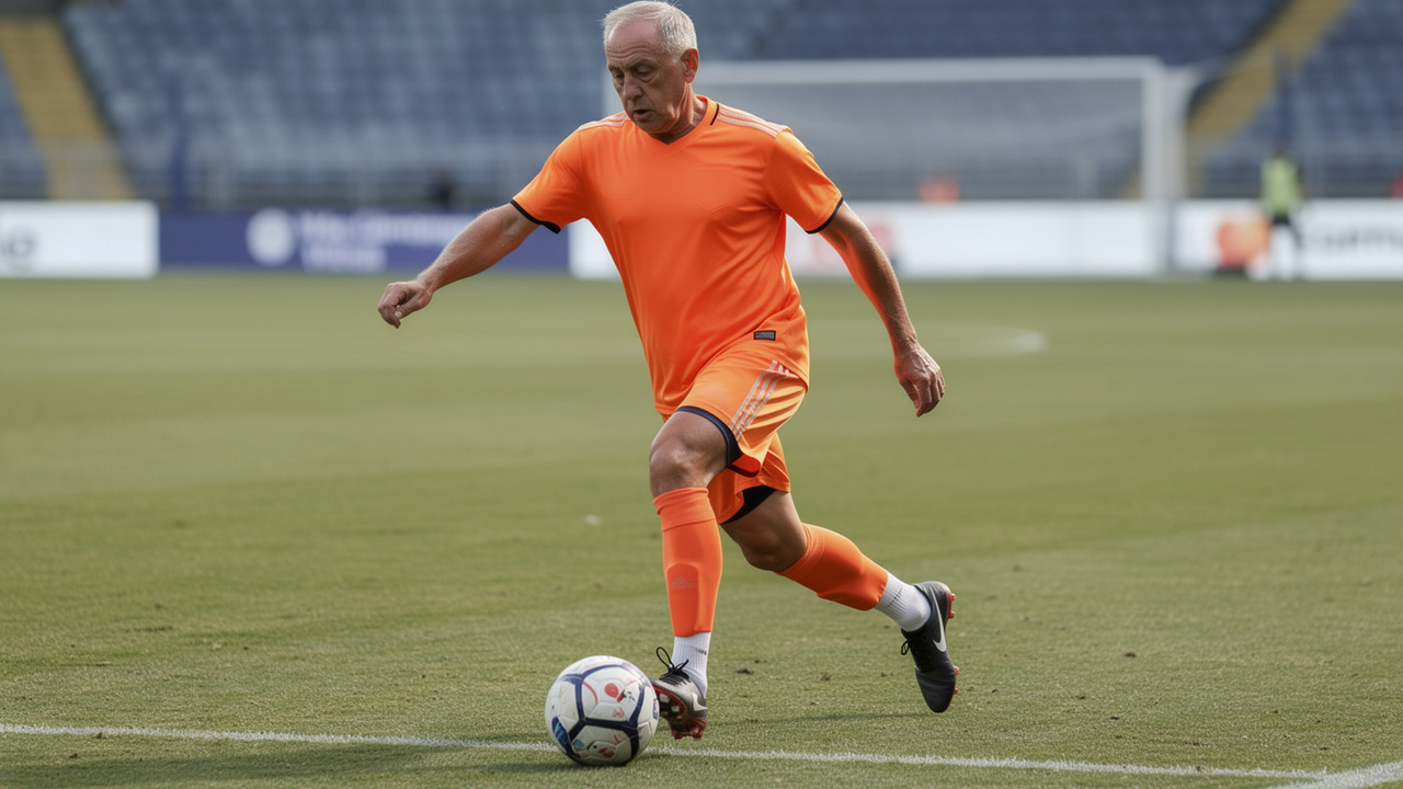 Johan Cruyff: “Jogar futebol é a coisa mais simples do mundo, mas jogar simples é a coisa mais difícil.”