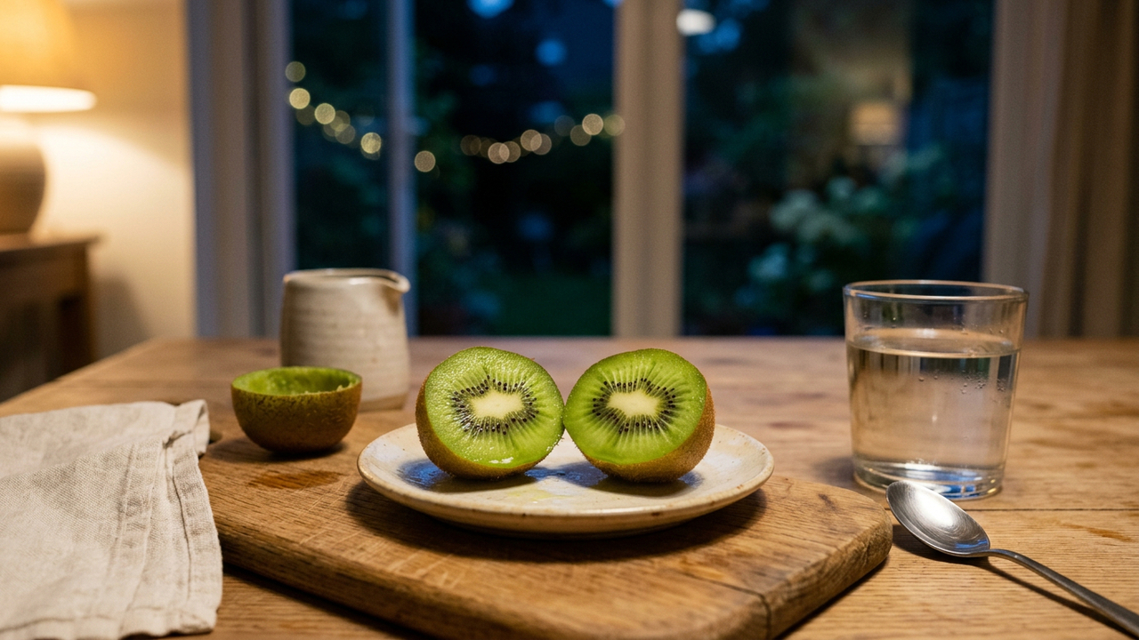 A fruta que você deve comer antes de dormir para desinchar à noite e acordar com a barriga mais leve