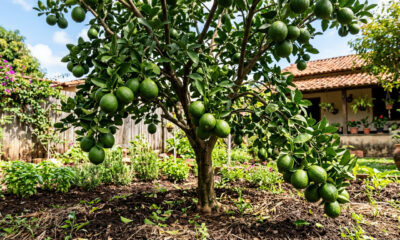 Como fazer um limoeiro dar mais frutos e crescer mais saudável