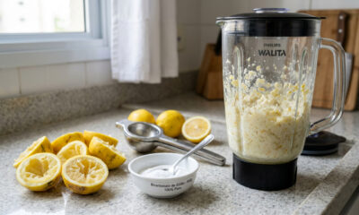 Bater casca de limão com bicarbonato de sódio: para que serve essa mistura e como usar na limpeza