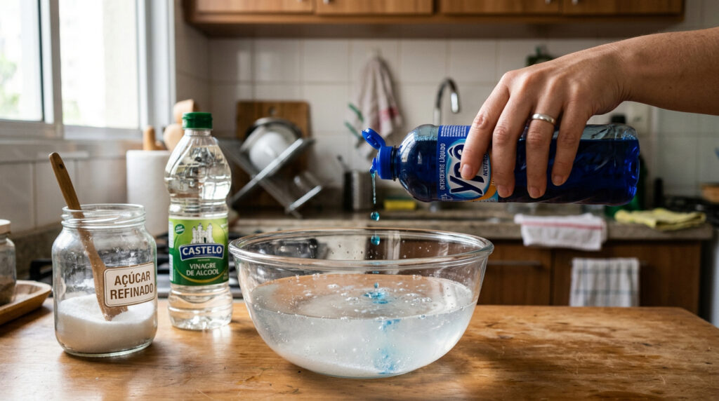 Misture esses 4 ingredientes que você já tem em casa e faça a melhor armadilha caseira para moscas sem usar veneno forte