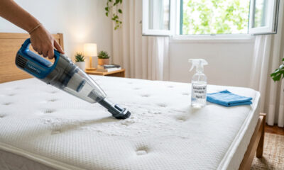 Borrifar bicarbonato com vinagre no colchão: por que isso é recomendado e para que serve