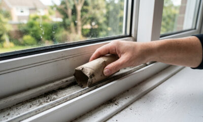 Colocar um rolo de papel higiênico na janela: para que serve e por que é recomendado