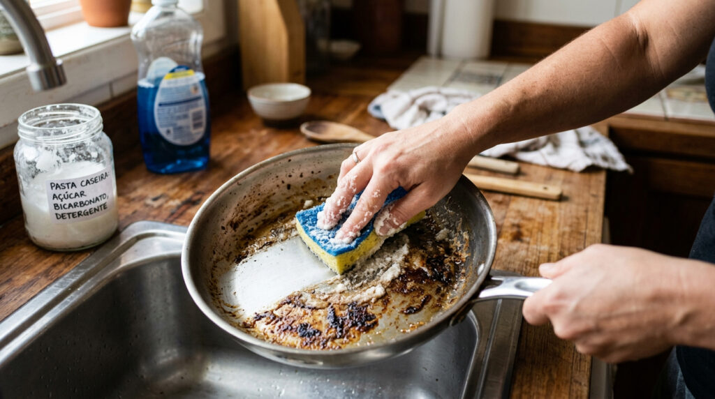 Açúcar, bicarbonato de sódio e detergente: por que essa mistura é “mágica” para todos os cantos da casa