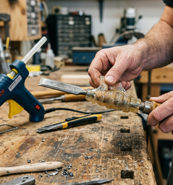Uma mistura simples pode mudar completamente a forma como você enxerga a cola quente