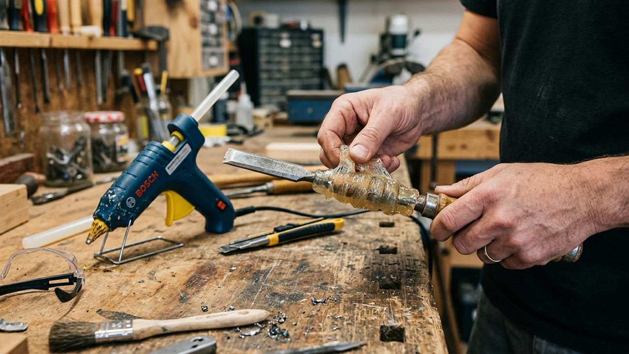 Uma mistura simples pode mudar completamente a forma como você enxerga a cola quente