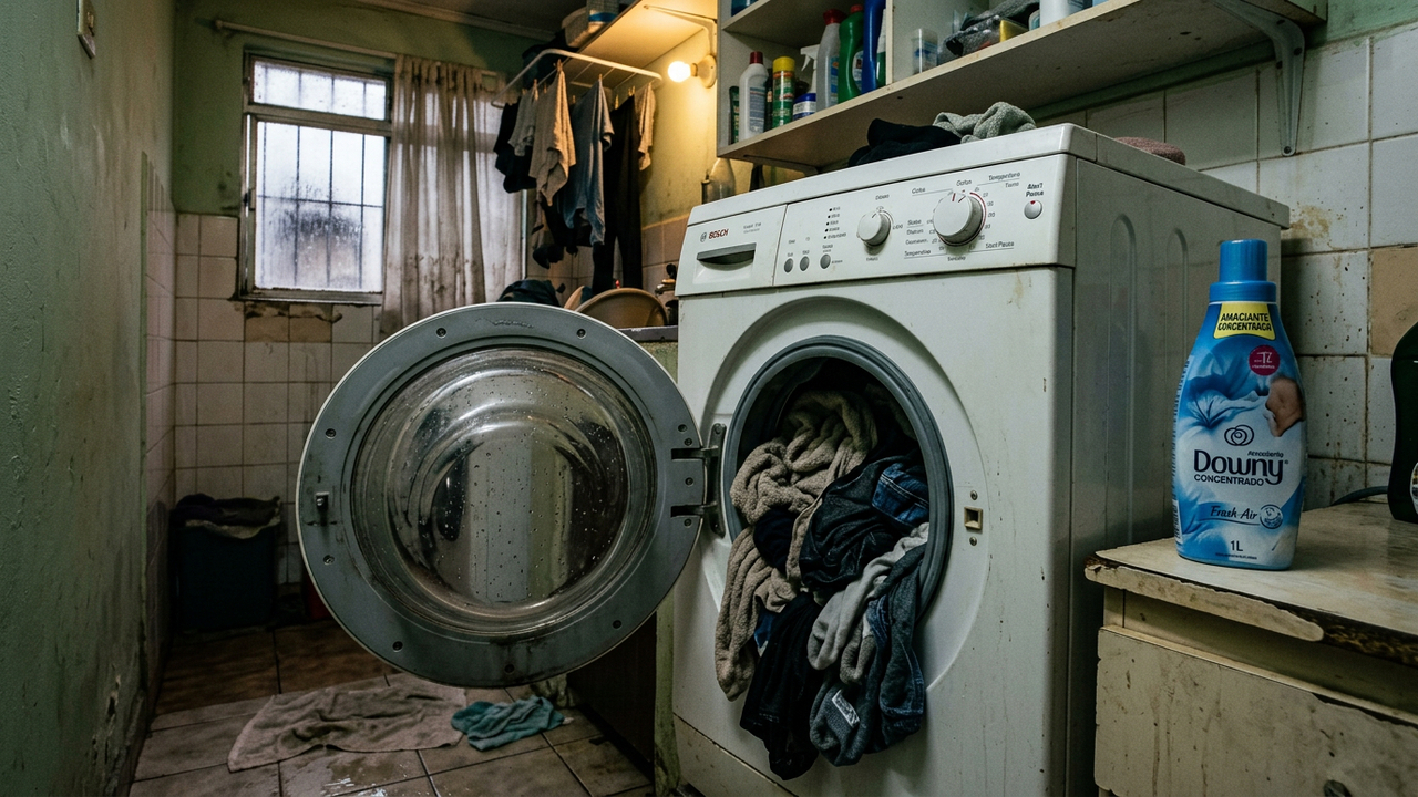 O hábito silencioso que faz a roupa sair limpa da máquina e mesmo assim ficar com cheiro ruim