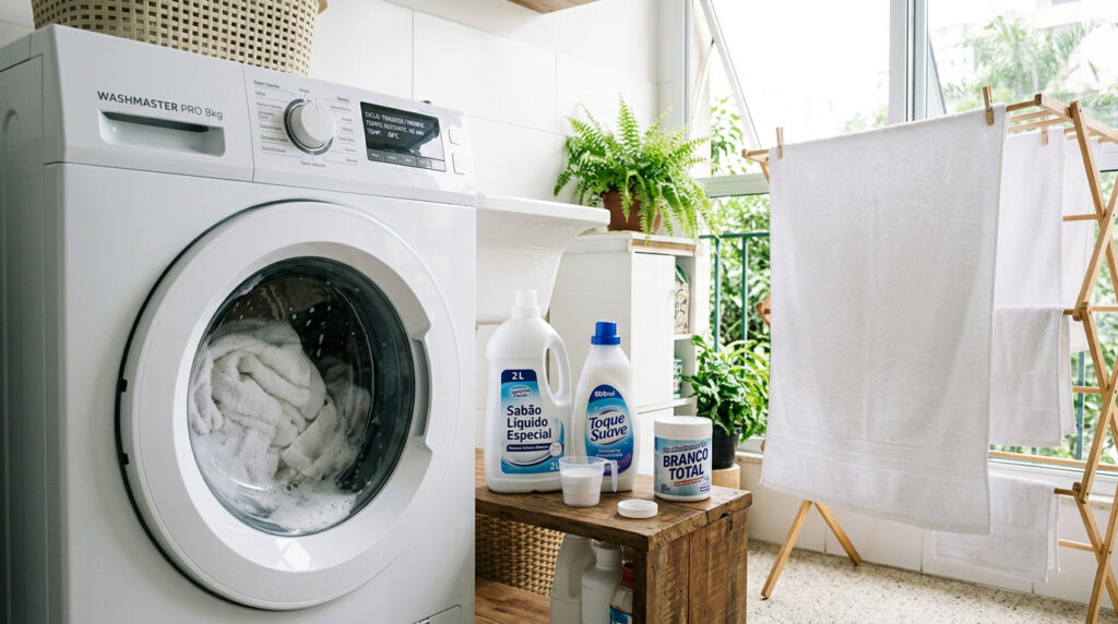 Por que a toalha fica manchada mesmo depois de tomar banho