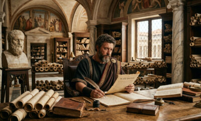 Marco Aurélio, filósofo e imperador romano: “A paz começa quando você para de lutar contra tudo o que não pode controlar.”