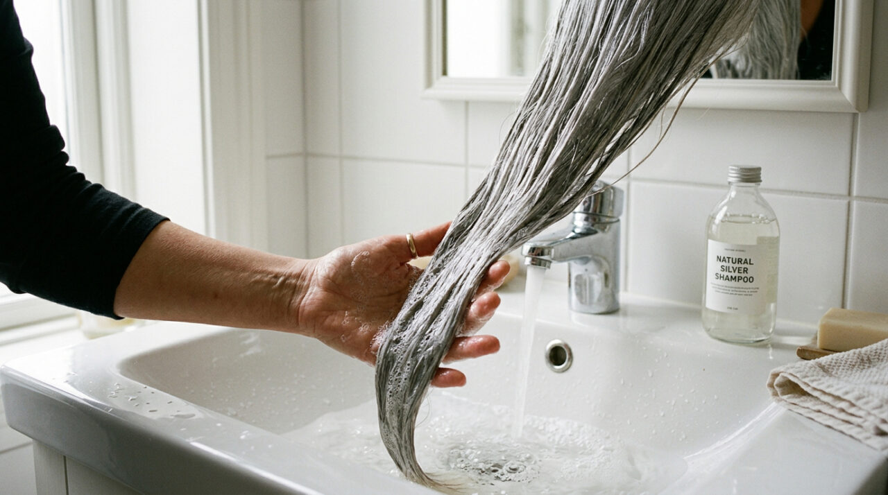 Lavar os cabelos grisalhos com vinagre e bicarbonato de sódio: para que serve e por que é recomendado