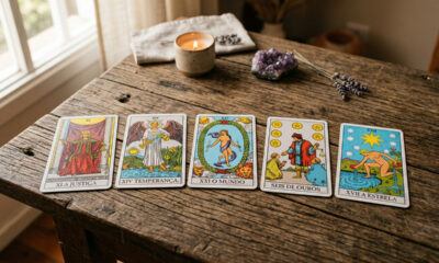 5 cartas do tarot que indicam equilíbrio entre dar e receber na vida emocional e material