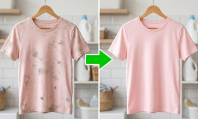 Como remover mancha de mofo das roupas coloridas com apenas 2 ingredientes que você tem em casa