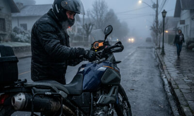 5 erros comuns no frio que causam falhas na moto e saiba como evitar prejuízos