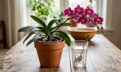 O detalhe na água da orquídea que muita gente ignora e que pode mudar a saúde da planta