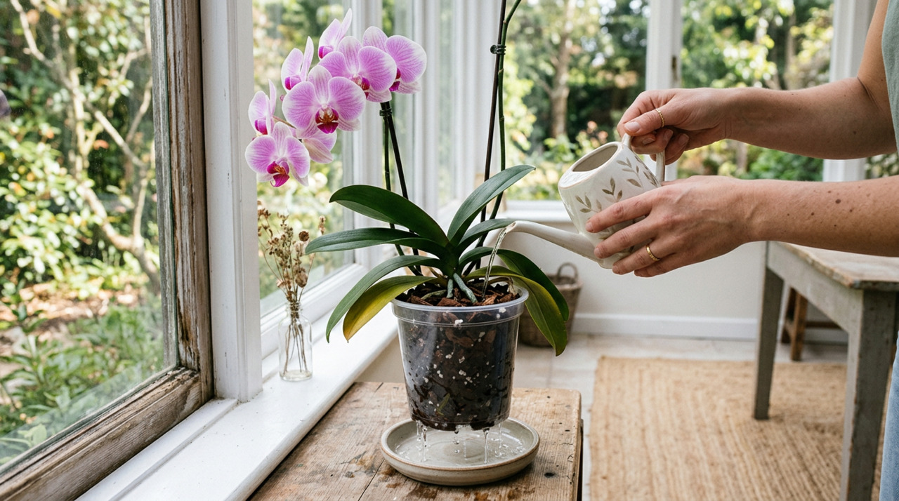 Como fazer sua orquídea voltar a florir mesmo só dando folhas com 2 ajustes simples e consistentes