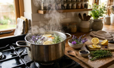 Ferver lavanda, limão e alecrim: por que é recomendado e quais são os seus benefícios