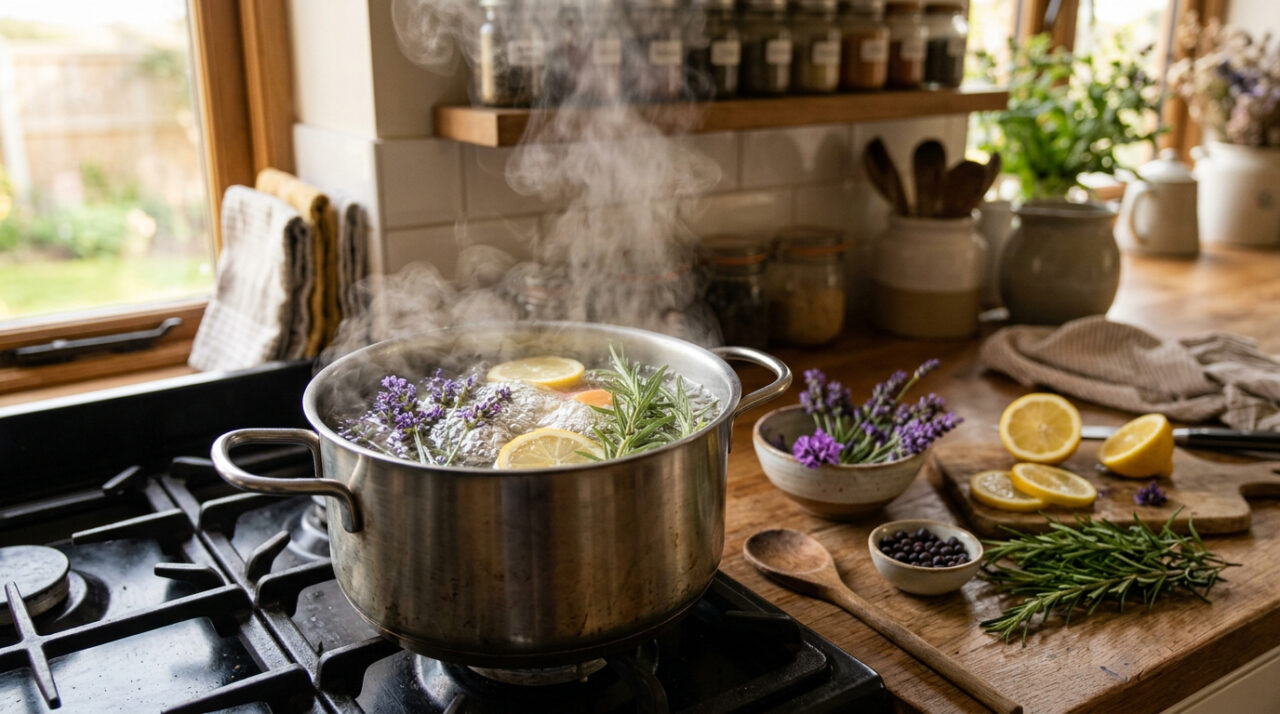 Ferver lavanda, limão e alecrim: por que é recomendado e quais são os seus benefícios