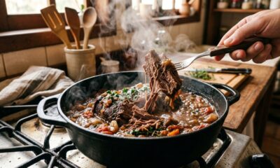Adicione 1 lata de cerveja na panela de pressão e até a carne mais simples vai desmanchar no garfo