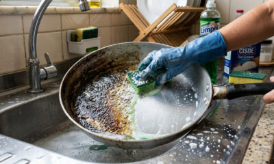 Aplicar sal com detergente nas panelas: para que serve e por que muita gente usa