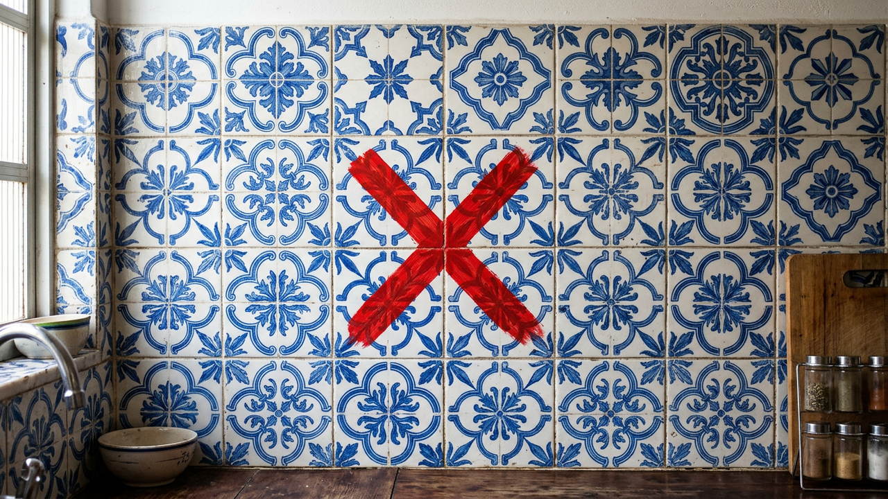 Adeus aos azulejos clássicos: 4 revestimentos de parede elegantes para cozinha que serão tendência em 2026