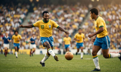 Pelé: “Constantemente me perguntam sobre jogadores individualmente. A única maneira de vencer é em equipe. Futebol não se resume a um, dois ou três jogadores estrelas.”