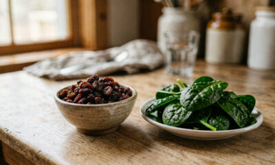 Esta fruta pequena rica em ferro que equivale a um prato de espinafre contra a anemia com mais praticidade