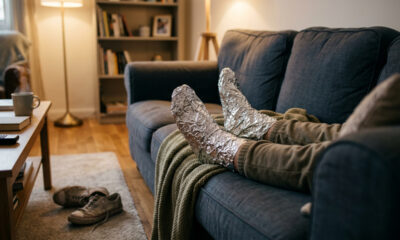 Envolver os pés em papel alumínio: por que os especialistas recomendam fazer isso duas vezes por semana