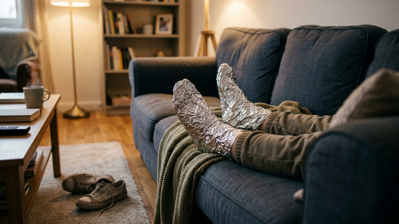 Envolver os pés em papel alumínio: por que os especialistas recomendam fazer isso duas vezes por semana