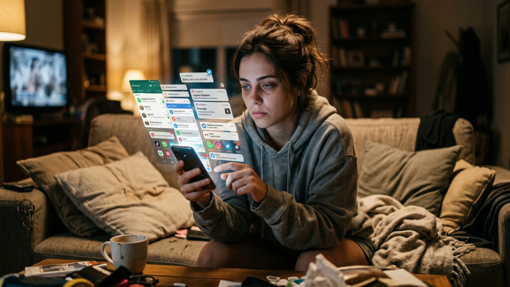 Se você passa o dia todo nas redes sociais, mas não comenta nem publica nada, a psicologia tem algo a dizer sobre você