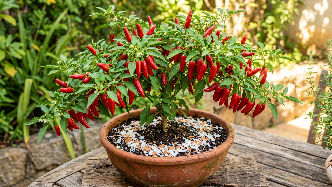 Quer sua pimenteira carregada? Use isso e o pé vai encher de frutos muito mais rápido do que você imagina