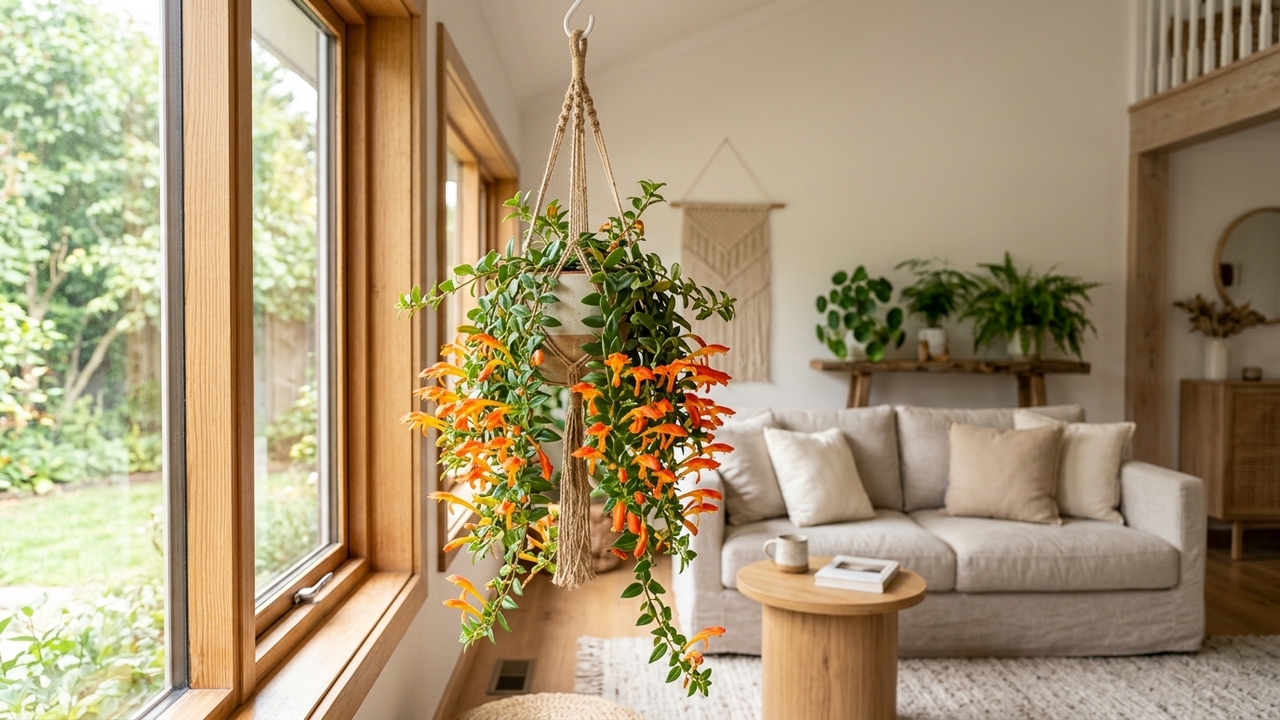 Use esta planta pendente para transformar sua sala em um cenário de revista com mais elegância e leveza