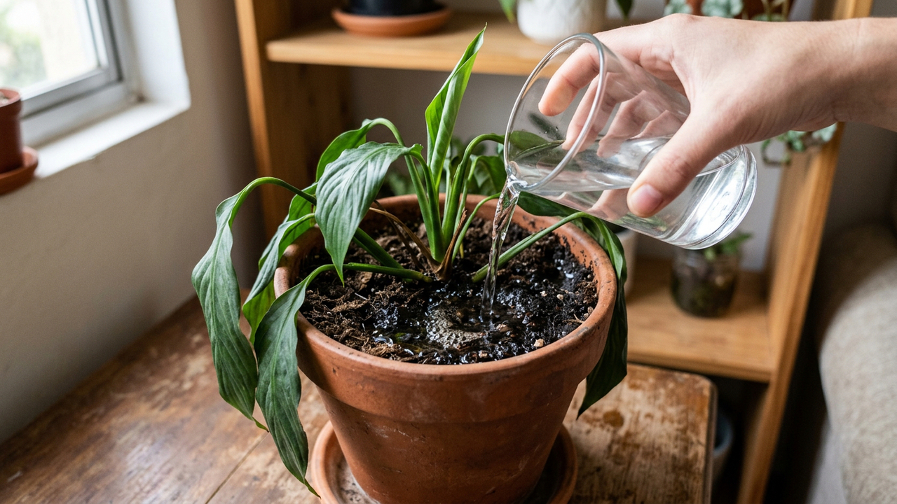 O segredo deste líquido para salvar plantas secas pode surpreender pelos resultados no cultivo