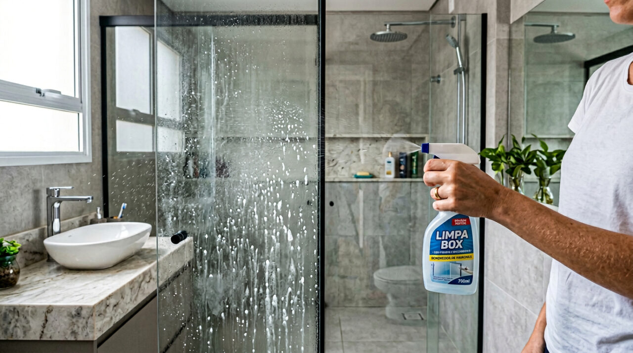 Como fazer suas portas de vidro do box brilharem, sem resíduos de sabão ou manchas à vista