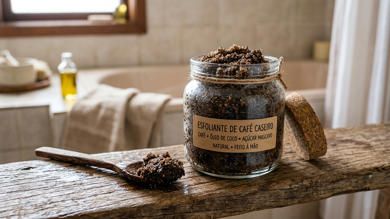 O truque com café da cozinha que muita gente usa para deixar a pele mais lisa e agradável ao toque