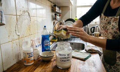 Açúcar, bicarbonato de sódio e detergente: por que essa mistura é “mágica” para todos os cantos da casa