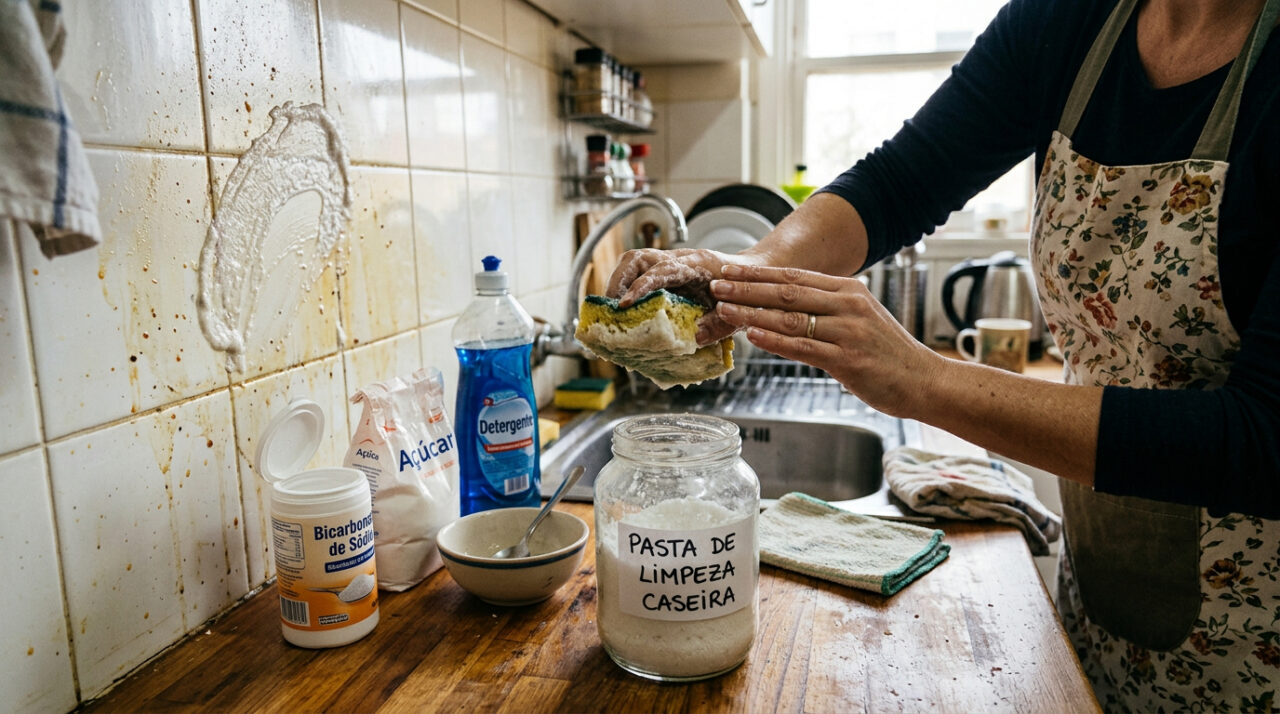 Açúcar, bicarbonato de sódio e detergente: por que essa mistura é “mágica” para todos os cantos da casa