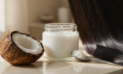 3 maneiras simples de usar óleo de coco para acalmar o couro cabeludo