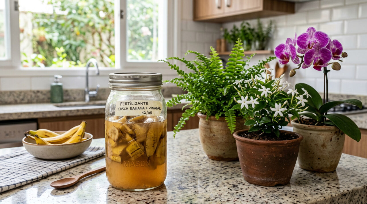 Misturar casca de banana com vinagre: por que é recomendado e para que serve