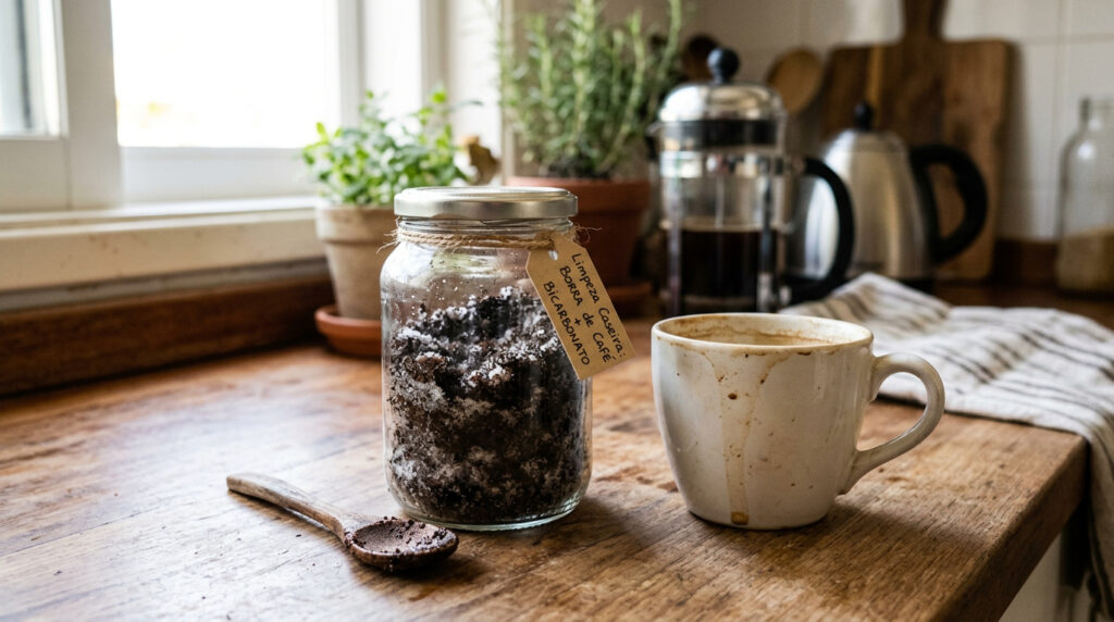 Misturar café usado com bicarbonato de sódio: para que serve esse remédio caseiro e como prepará-lo