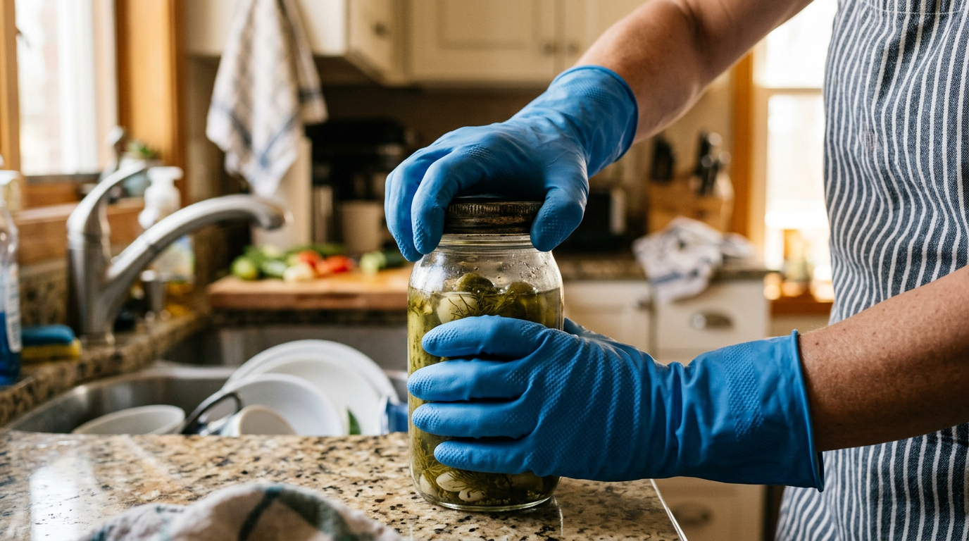 Adeus tampa emperrada: como abrir pote de vidro em segundos com itens que você já tem