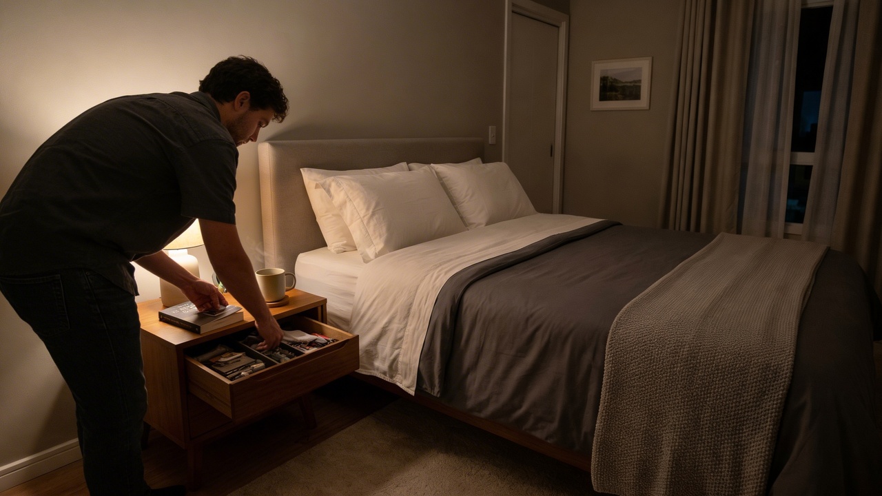 A psicologia diz que quem organiza as coisas antes de dormir costuma revelar traços que quase ninguém percebe