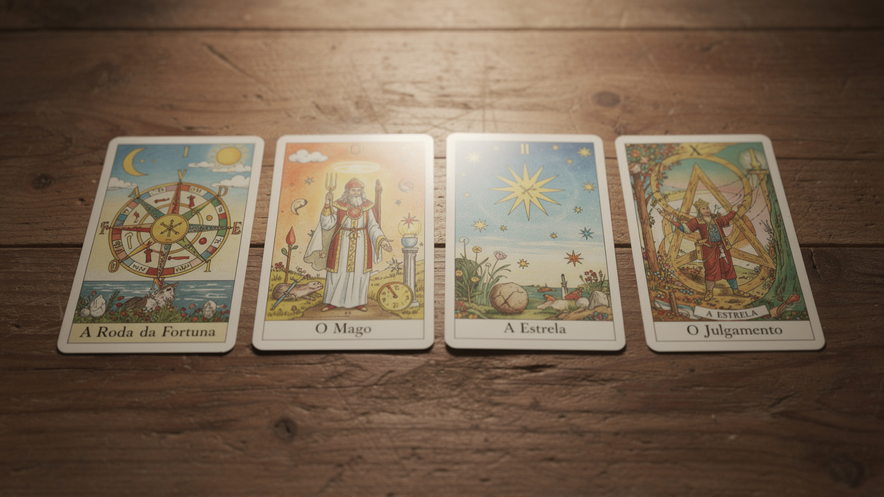 4 cartas do tarot que indicam mudanças positivas à frente e novos caminhos se abrindo