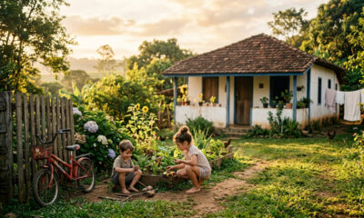 Quando a vida parecia correr mais devagar e o dia começava junto com a luz do sol