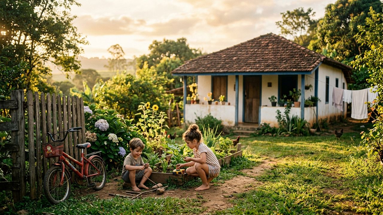 Quando a vida parecia correr mais devagar e o dia começava junto com a luz do sol