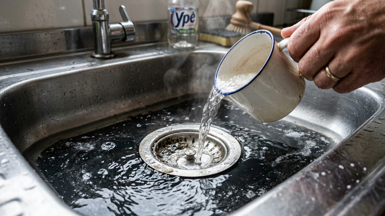 Como desentupir o ralo com um truque simples que pode evitar gasto desnecessário