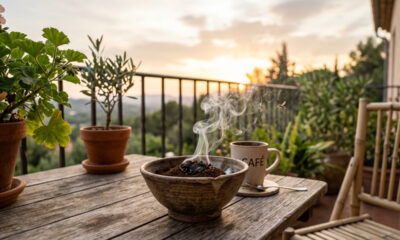 A borra de café que iria para o lixo pode virar sua aliada contra mosquitos no fim do dia